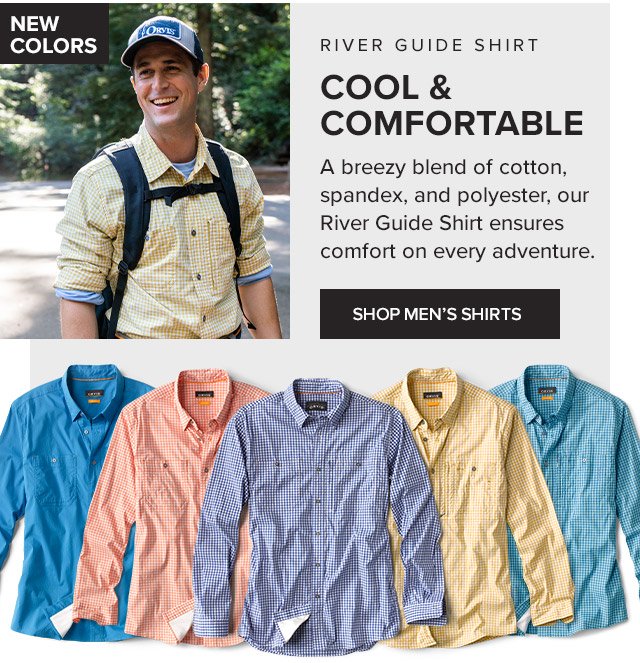 Orvis Montana Morning High V-Neck Short Sleeve Shirt for Men
