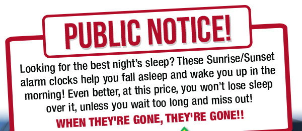 Public Notice