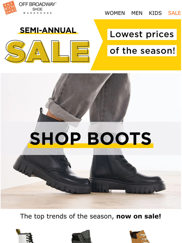 Save MORE during the Semi-Annual Sale!​