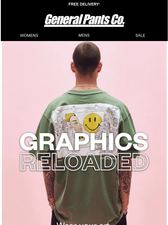 General Pants IT’S GRAPHIC🔥 Milled