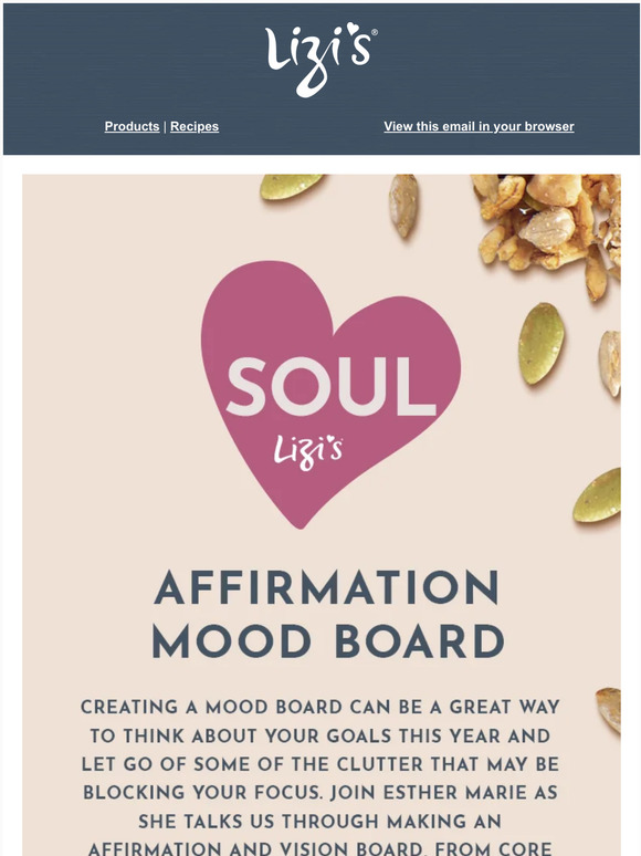 Affirmation Mood Board - Day 27 Whole Lot Better in 31 Days