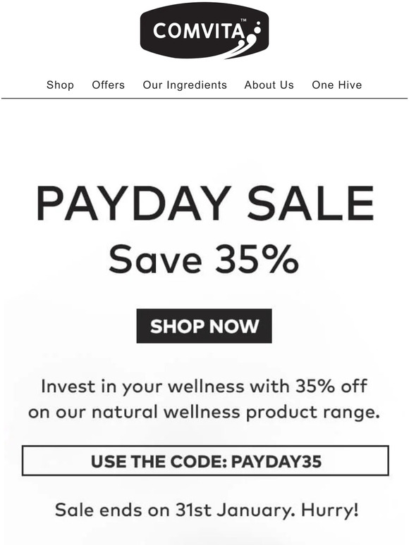 Pay-Day Sale is here!