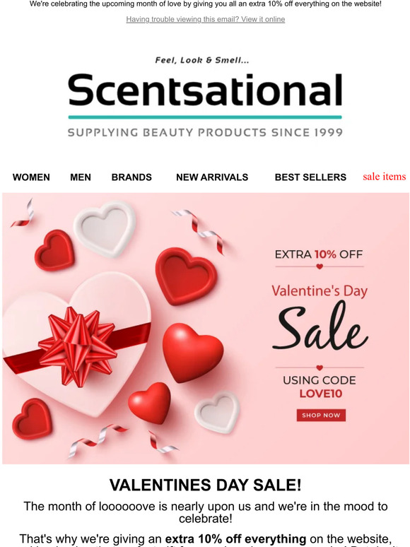 Valentines Specials ❤️ | Extra 10% Off!