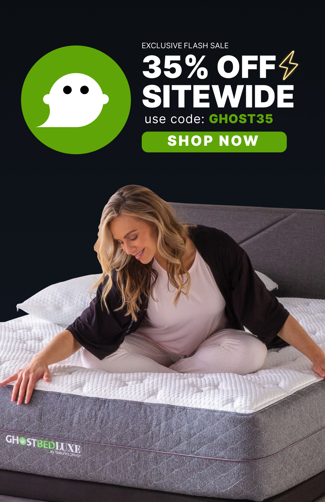 GhostBed FLASH ⚡️ SALE Exclusive coupon for you! Milled