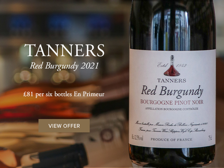 Tanners Wines Tanners Red Burgundy 2021 En Primeur Milled