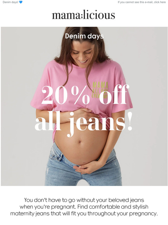 20% off all jeans!👖