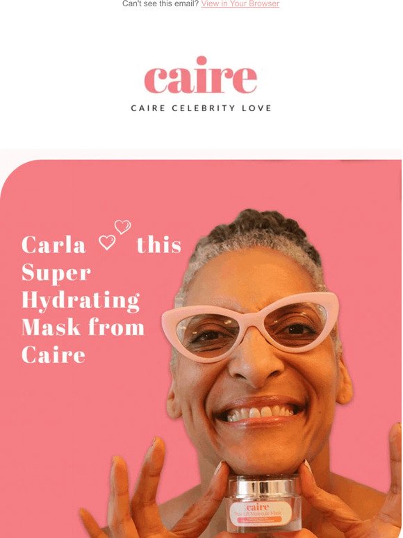 —, Get the Glow: Chef Carla Hall's favorite skincare mask