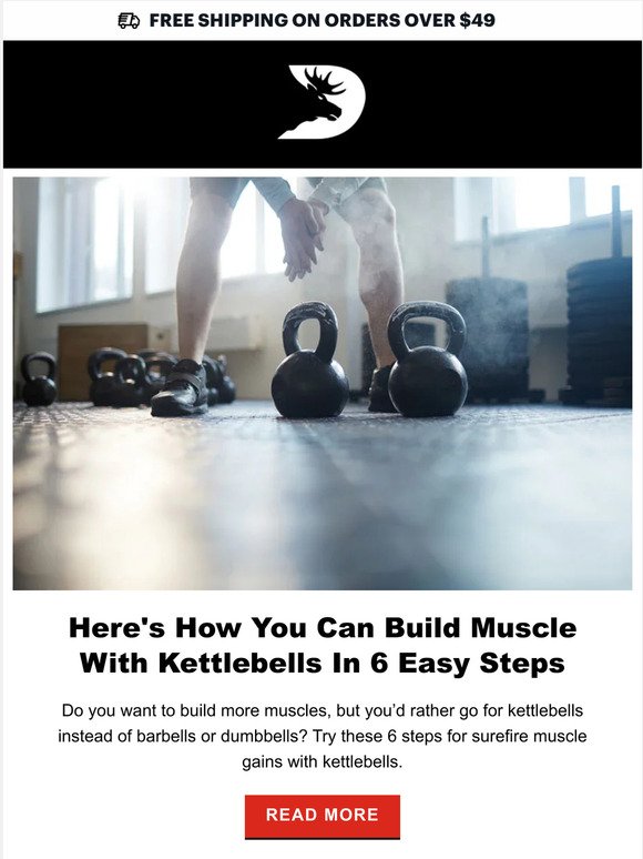 Six Kettlebell Exercises That Will Build Muscle 💪