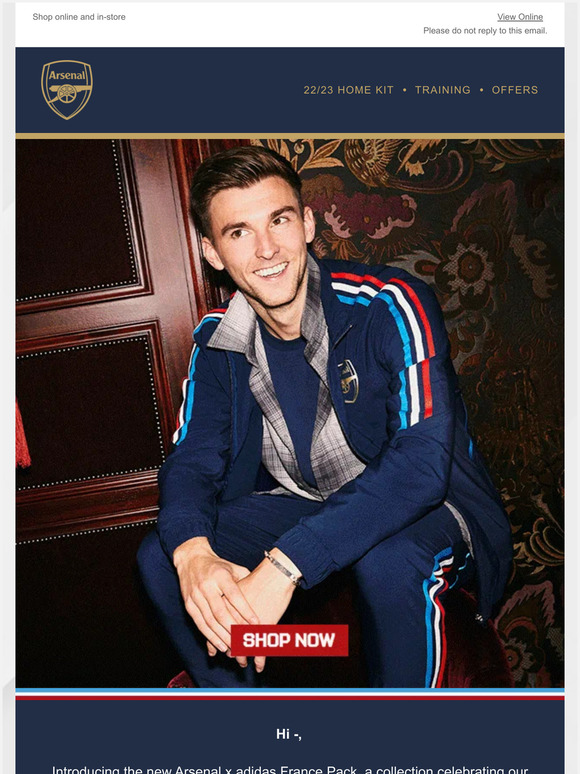 Arsenal Direct The NEW Arsenal x adidas France Pack 🇫🇷 Milled