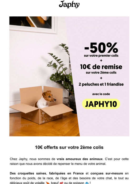 Parce qu'on ❤️ vos animaux