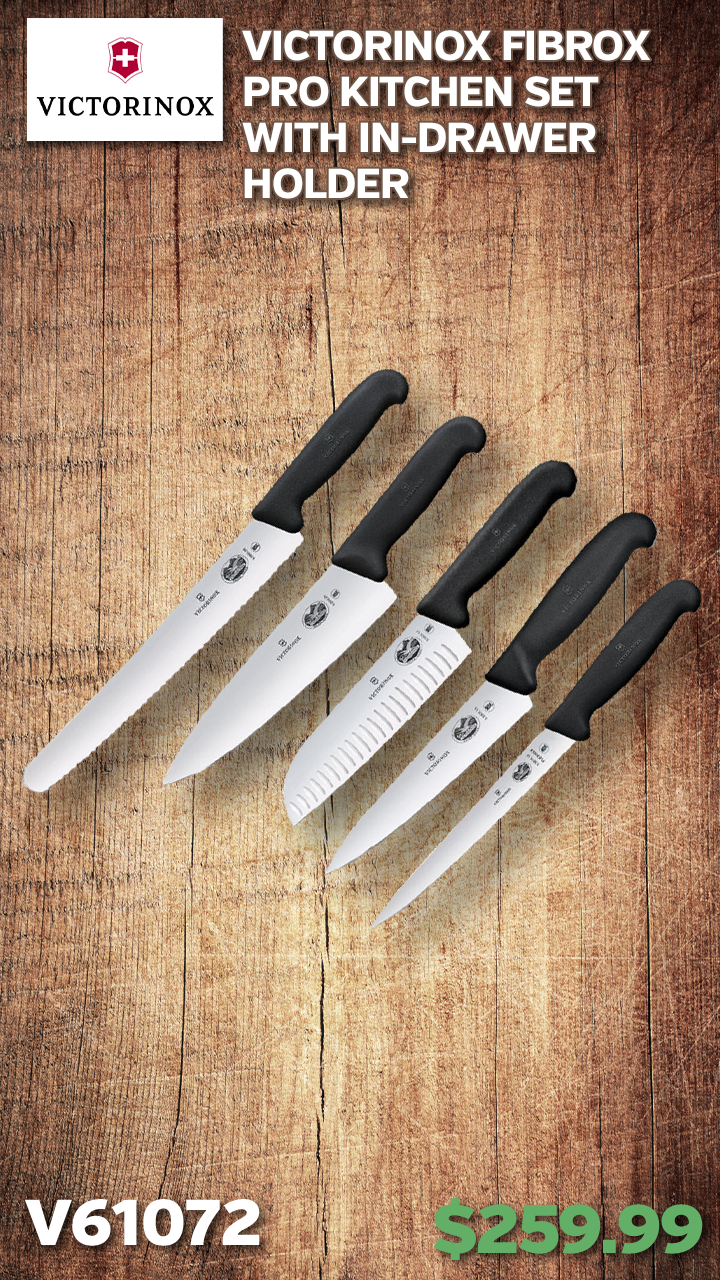 Victorinox 3 Piece Cheese Knife Set - Smoky Mountain Knife Works