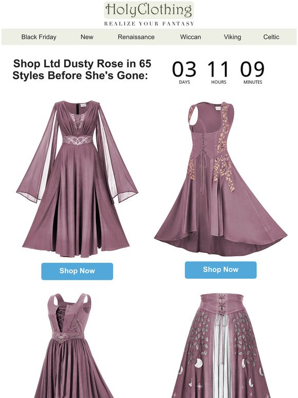 R.I.P Ltd Dusty Rose in 3 Days  ⚰️