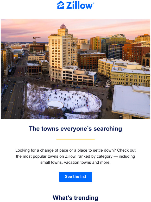 zillow The 7 most popular places on Zillow Milled