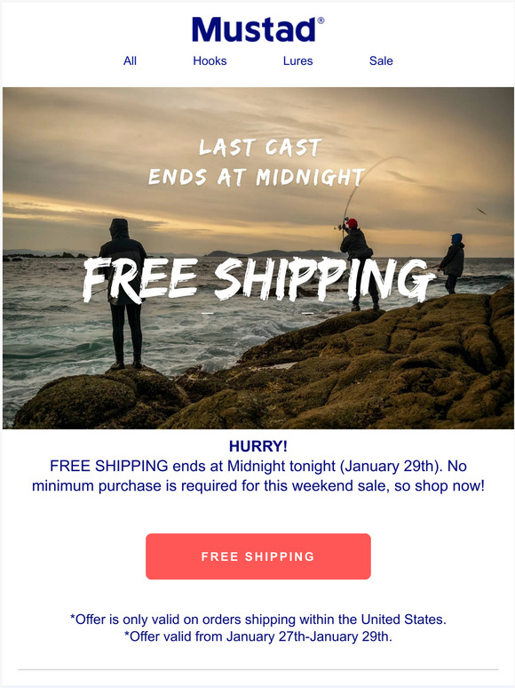 LAST CAST | FREE Shipping!