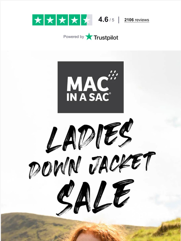 Ladies Down Jackets ON SALE!