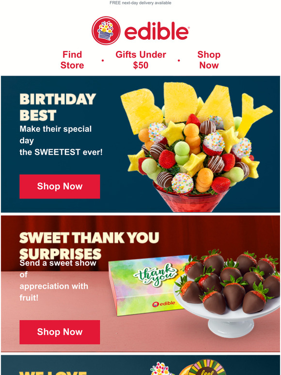 Edible Arrangements: Gifts for every occasion 🎁🎁 | Milled