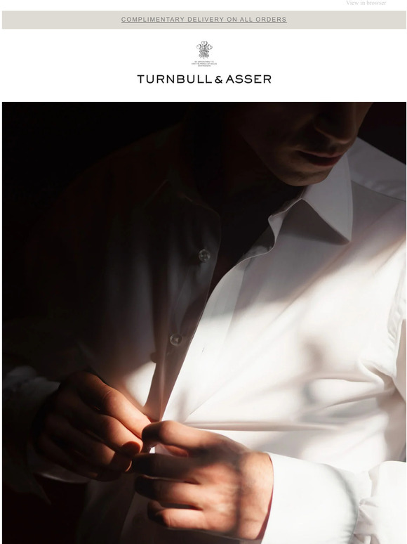 A Turnbull White Shirt