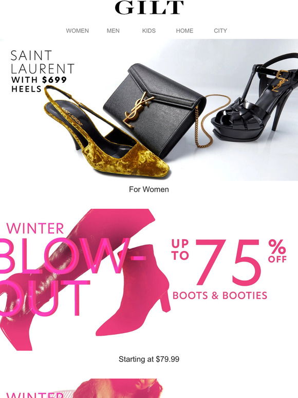 Shop Louboutin styles from Gilt and score up to 20% off