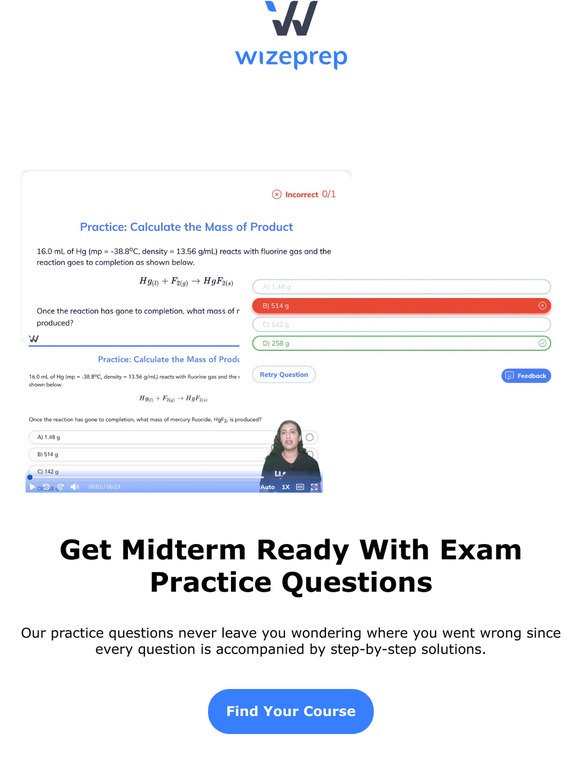 Get Midterm Ready With Exam Practice Questions