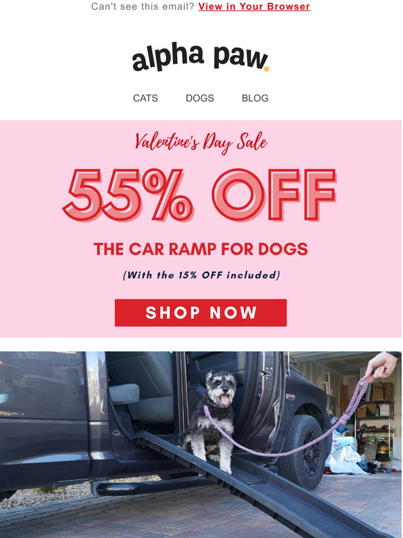 Alpha Paw Stop worrying about high jumps Milled