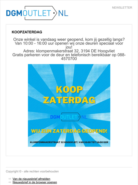 Koopzaterdag