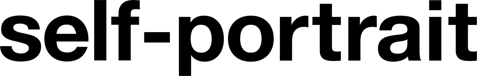 self-portrait logo