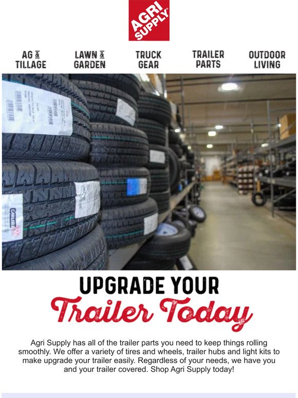Upgrade Your Trailer with Agri Supply