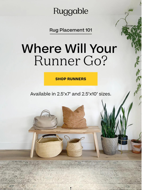 Ruggable Where To Place Your Runners Milled