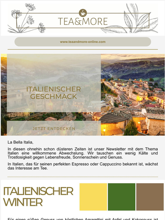 Italienischer Geschmack: La Bella Italia