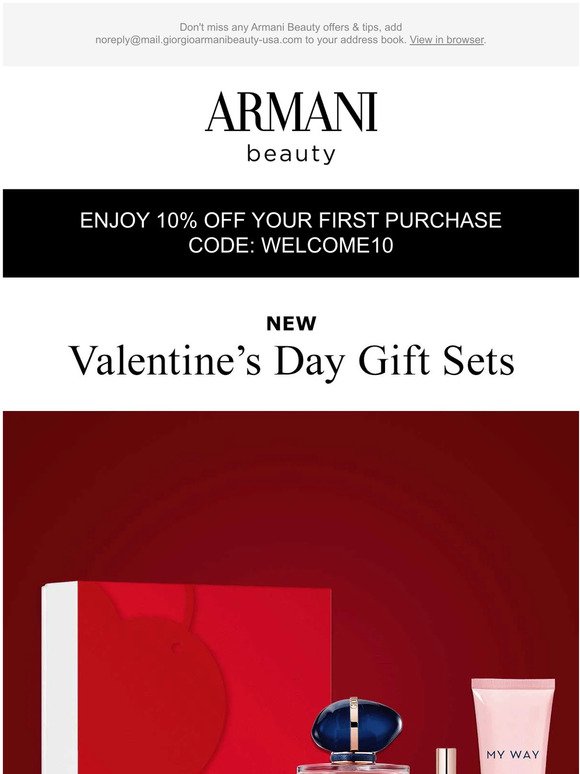 Giorgio Armani Beauty (Loreal USA) Email Newsletters: Shop Sales,  Discounts, and Coupon Codes