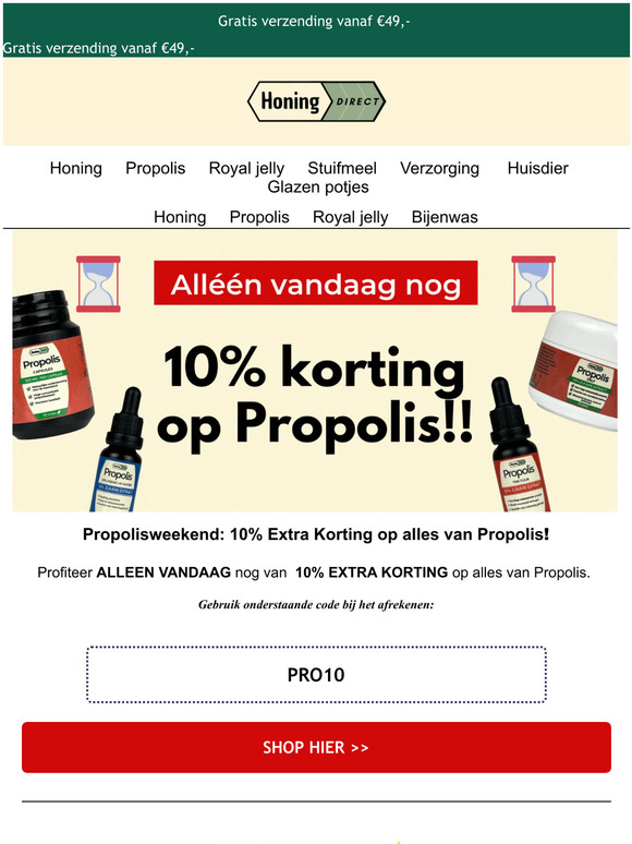 ⏳...Alléén vandaag nog!