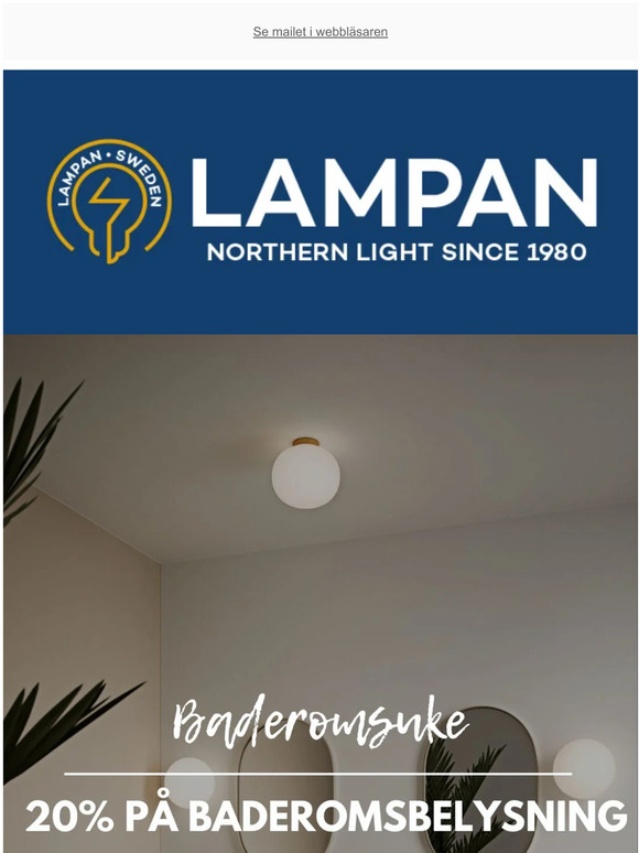 Baderomsuke hos Lampan! 🛁💡