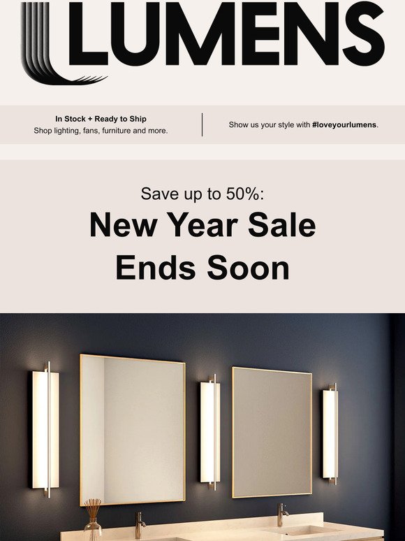 Ends soon: Save up to 50% with the New Year Sale.