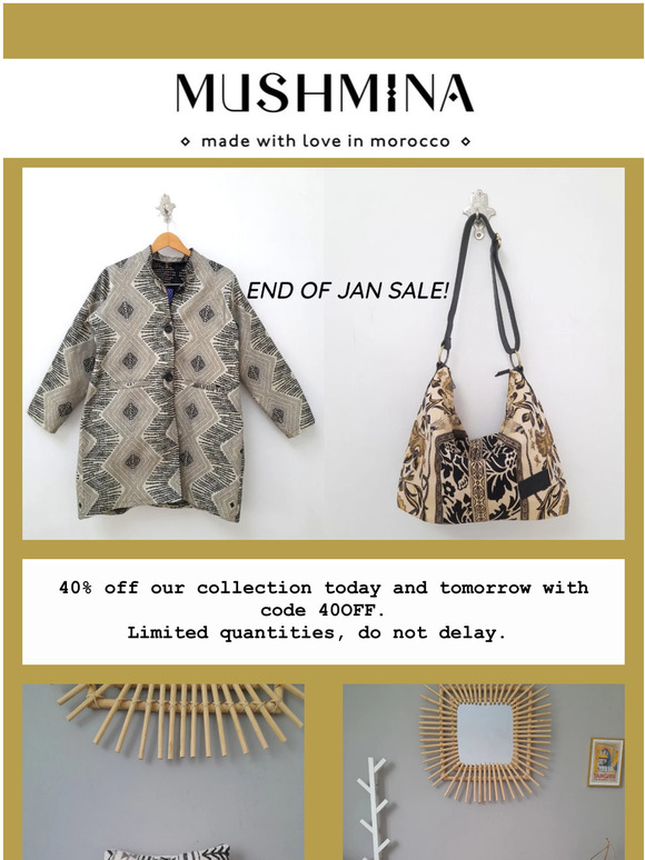 40% off SALE☀