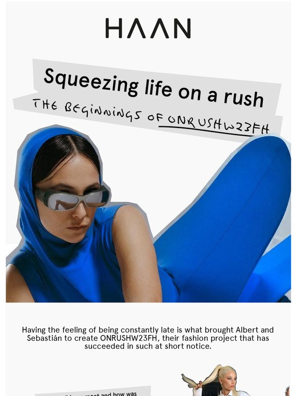 Squeezing life on a rush