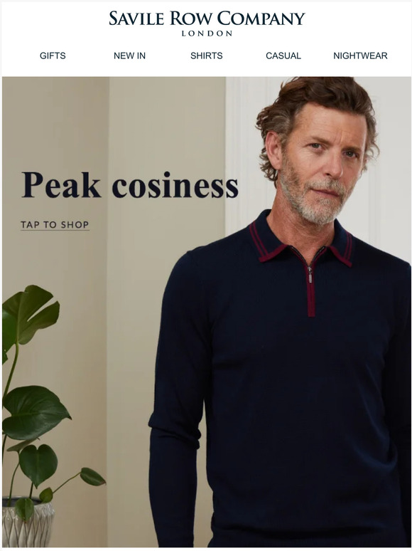 Warm up with luxury knitwear