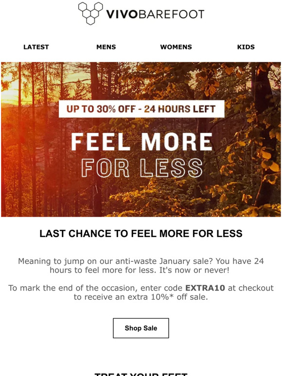 Up to 30% off - only 24 hours remaining