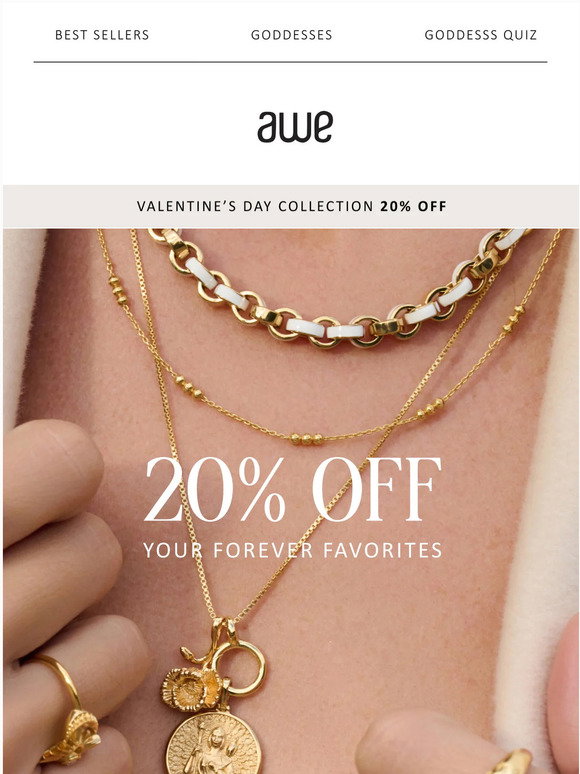 Awe Inspired: Your bank account 🤝20% off | Milled