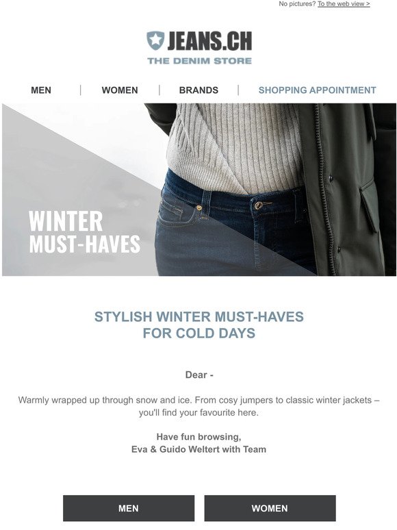 —, warming must-haves for cold days – JEANS.CH – free shipping