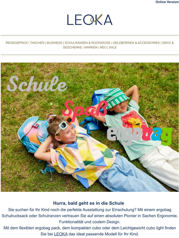 Der perfekte Schulstart mit ergobag 🎒