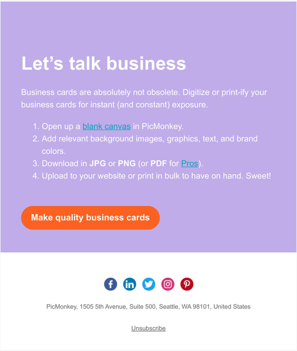 Quick Tip: Showcase Your Talent with an Impressive Business Card