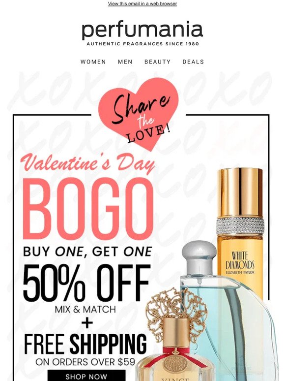 Share the Love - Buy One, Get One 50% Off!