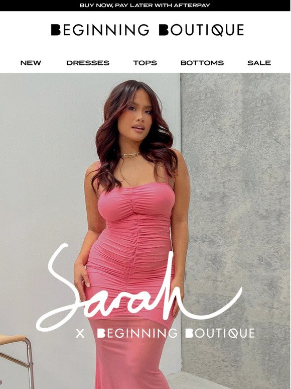 Sarah Magusara X Beginning Boutique Has Landed 💖