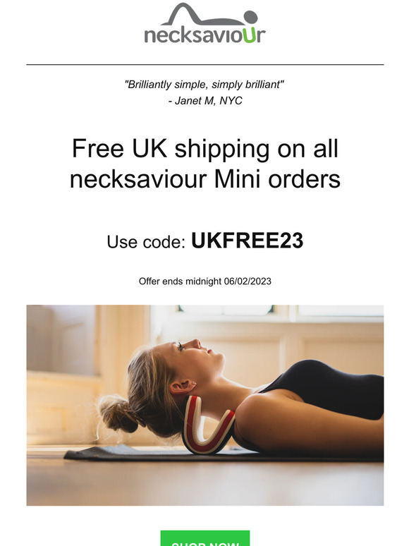 Free UK shipping - necksaviour Mini