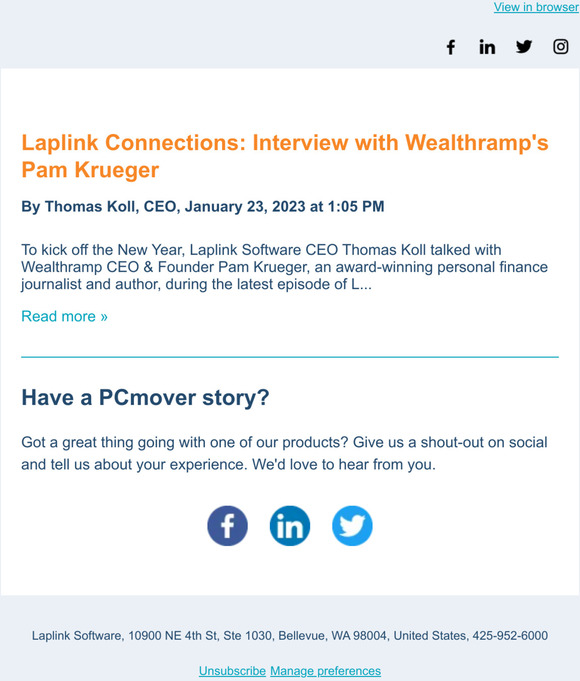 The latest from Laplink's Technology Blog