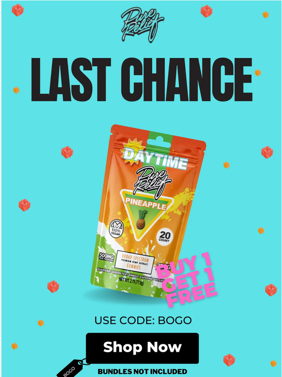 LAST CHANCE! – Buy 1 Get 1 FREE STOREWIDE 🎁