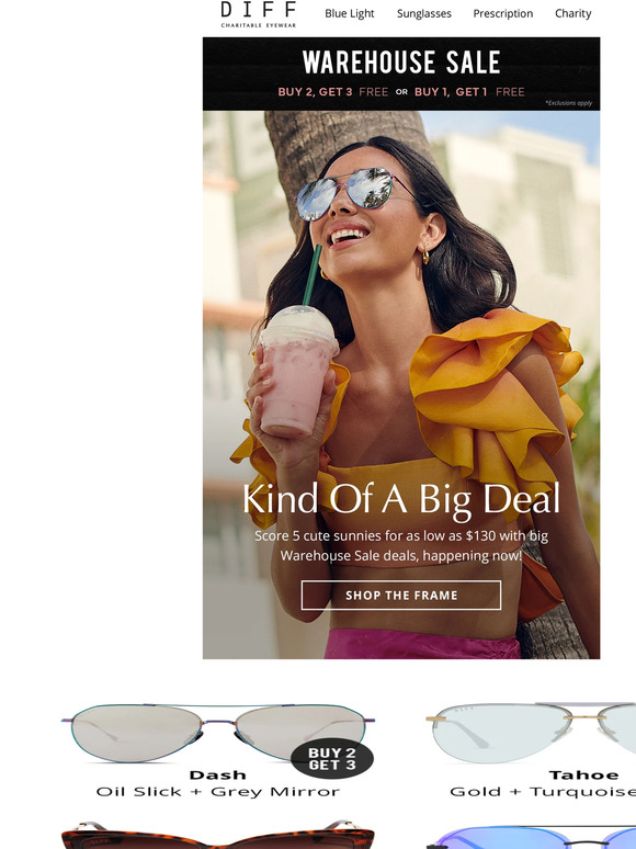 DIFF Eyewear 5 Sunnies For 130?! 🤯 Milled