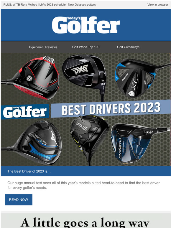 Today's Golfer REVEALED The Best Drivers 2023! 🏌️‍♂️ Milled