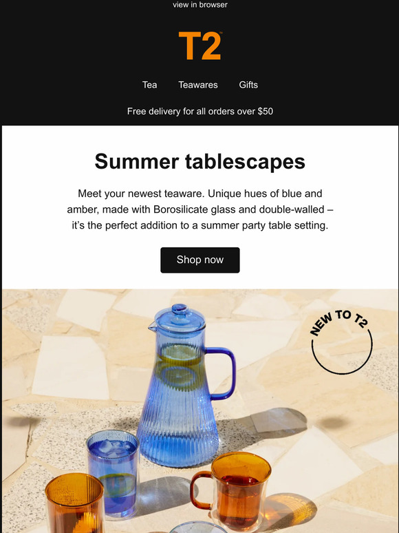 T2 Tea Meet our newest collection! Milled