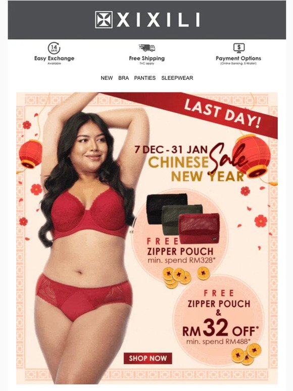 Panty Bundle Deal  XIXILI Lingerie Malaysia